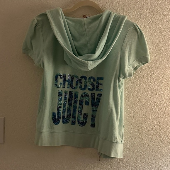 Juicy Couture Baby Blue Zip-Up Jacket - Picture 1 of 4